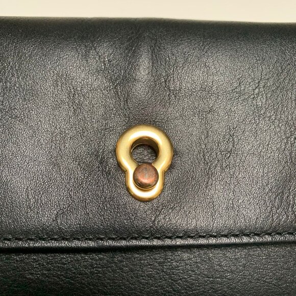Cole Haan Black Leather Wallet/Crossbody - Picture 4 of 8